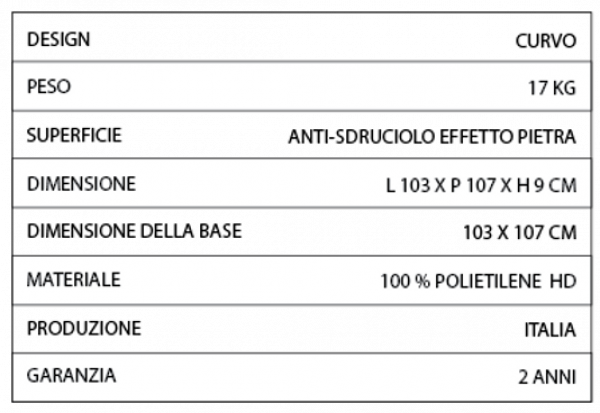 Piatto doccia Lake D 108 Arkema Design LAKE D 108