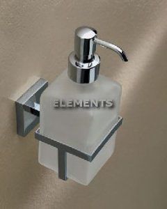 Portadispenser In Vetro A Muro Serie Arredobagno 9800 Quadra
