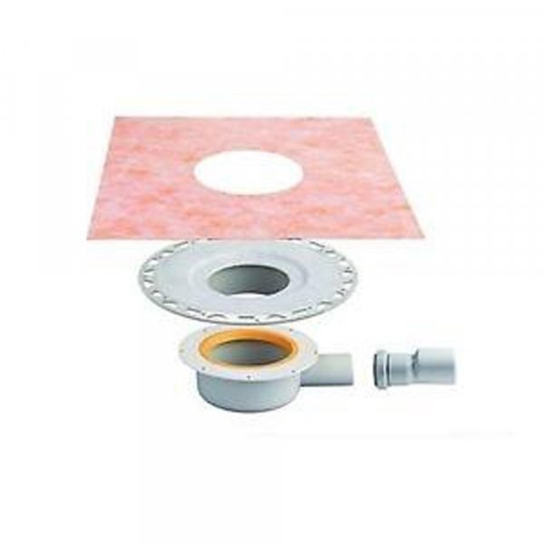 Scarico orizzontale con sifone per doccia KERDI-DRAIN-BASE KD BH 40 Schlüter Systems KDBH40