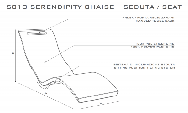 Serendipity Chaise S010 Arkema Design Serendipity Chaise S010