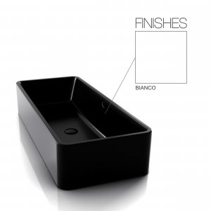 SHUI LAVABO  APPOGGIO   CON TROPPO PIENO  100 PER 42 H.20 Ceramica Cielo CCI_SHLAA10020