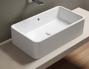 SHUI LAVABO  APPOGGIO   CON TROPPO PIENO  75x42 H.20 Ceramica Cielo CCI_SHLAA7520