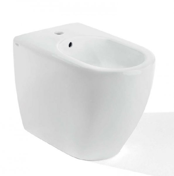 SMILE BIDET A TERRA MINI  1 FORO 48 PER 35 Ceramica Cielo CCI_SMBIDR
