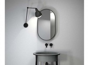 Specchio Ovale Ceramica Cielo Serie I Catini