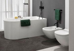 FEBE VASCA LIVINGTEC 140x80xH.57 Ceramica Cielo CCI_FEBATBI